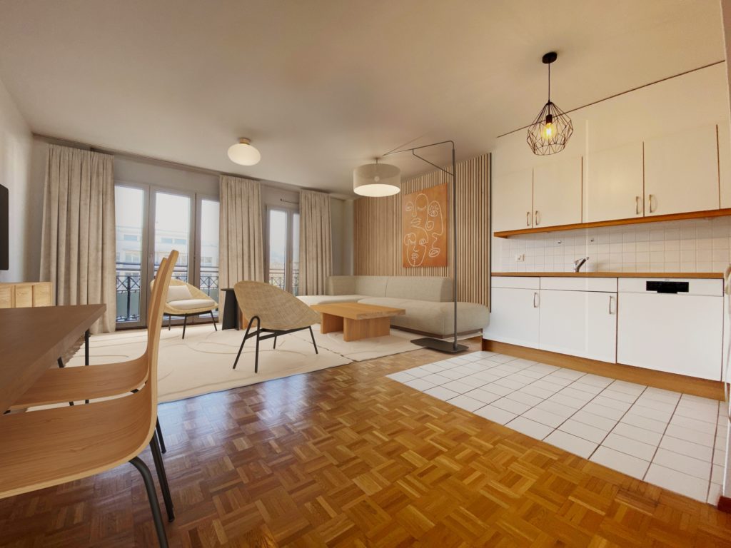 Wie die 3D-Visualisierung das Home Staging und Interior Design für Immobilienmakler revolutioniert 8 Wohnzimmer 2