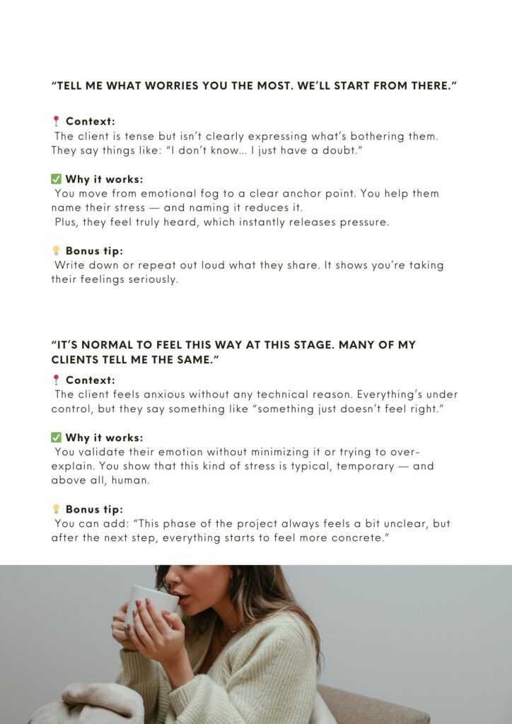 Der Leitfaden für magische Sätze, um einen gestressten Kunden zu beruhigen 5 4