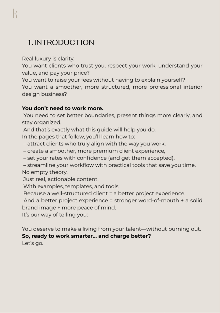 Der Leitfaden, um die besten Kunden anzuziehen und dir eine faire Rechnung zu stellen 3 3